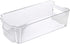 Kitchen Details 2 Pack Large Refrigerator Shelf, Stackable Kitchen Storage, Countertops, Cabinets, Pantry, Freezer, Handles, in Clear Fridge Organizer, 12.3" x 8.4" x 3.5"