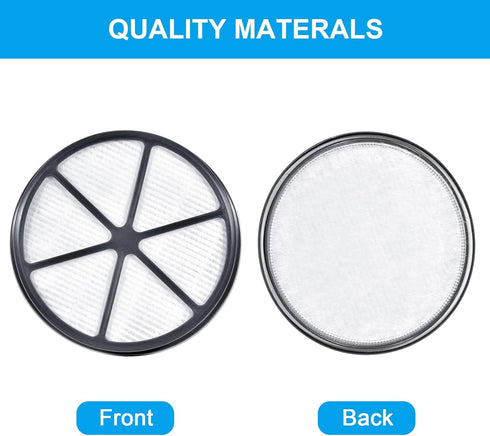 4Pcs HEPA Filter Replacement for Hoover Vacuum Cleaner Models UH72400, UH72401, UH72402, and more