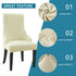 Liykimt Stretch Wingback Side Chair Slipcover-Accent Chair Cover Jacquard with Arm,Washable Upholstered Arm Dining