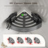 1Pack) Corner Shower Caddy Suction Cup,Shower Shelves with Hooks,No Drilling Powerful Suction Bathroom Organizers