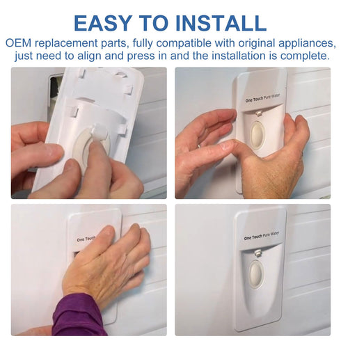 DA97-12942A Ice Assy Cover-Dispenser Cover Compatible with Samsung Refrigerator, Replaces AP5651849, etc.