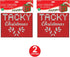 Beistle 2 Pieces Ballot Boxes Ugly Sweater, 9" x 9", Red/Green/White with Ballots