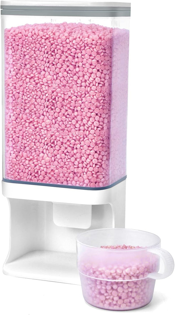Conworld Laundry Detergent Dispenser, Wall Mounted Laundry Beads Dispenser for Scent Booster