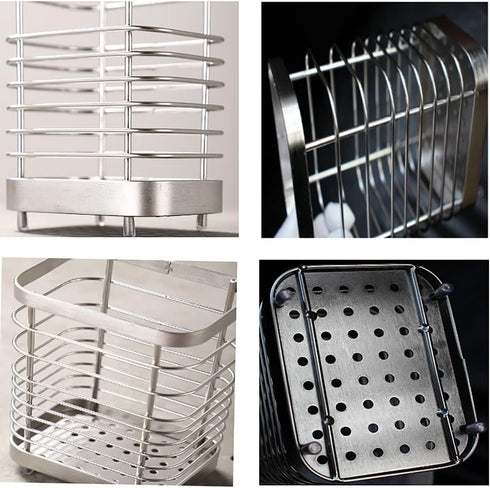 Wire Utensil Holder for Kitchen Counter, Tool Utensil Holder for Cooking, Utensil Holder for Spatula Spoon
