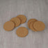 8 Pcs Thicker Cork Drink Coasters with Holder, Absorbent for Coffee Table, Wooden Coaster Set