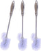 Toilet Bowl Brushes with Lip Beige, Multi Pack Toilet Brush Scrub Under