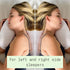 Side Sleeper Pillow with Ear Hole Ergonomic J-Shaped Swan Pillow for Neck Support & Spine Alignment Memory Foam Support