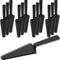 Suclain 50 Pieces Disposable Plastic Cake Cutter, 9.1 Inch Plastic Serving Utensils for Kitchen Wedding