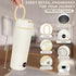 Tengfy 600ML 6 Settings, 304 Portable Electric Kettle, Mini Hot Water Boiler Heater, Travel Kettle with Temperature