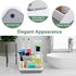 Bathroom Toothbrush Holders for Countertop, Electric Toothbrush Organizer with 6 Slots for Family