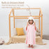3D 28" 55" PINNKKU Unicorn Hooded Towel, Ultrasoft & Absorbent Bath Towel for Babies, Infant, Toddler and Kids, Beach