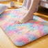 2ft 3ft junovo Washable, Non-Slip Area Rug, Soft Rainbow Area Rug for Girl's Room, Children's Play mat, Baby Girl