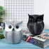 Owl Decor Sculpture for Home, Office, Bookshelf, TV Stand, Minimalist Resin Animal Crafts Gift for Friends, Family