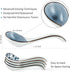 Soup Spoons Asian Soup Spoon ceramic Pho Spoons Chinese Soup spoons dumpling Japanese Soup Spoons Vietnamese Gifts set Asian Spoons Soup Ramen Korean Thai Wonton Kitchen Utensils Set of 4
