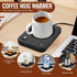 Warmer,3-Temp Settings Mug Coffee Mug Warmer,Automatic Shut Off Coffee Warmer,Mug Warmer for Desk with Anti-Scalding