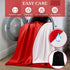 78'' 100'' Tisancy Waterproof Bed Blanket Queen Size x Red Polyester, TPU Waterproof Film Mattress Protector Mat