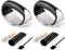 Rngeo 2 Pack Garlic Press Rocker, Stainless Steel Garlic Mincer with 2 Peelers,