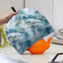 Hudotybom Marble Print Tea Cozy for Teapot Insulated Large Teapot Cover to Keep Warm Tea Kettle Cover Machine Washable Coffee Pot Cloth Covers Kitchen Home Decorations for Housewife Mom