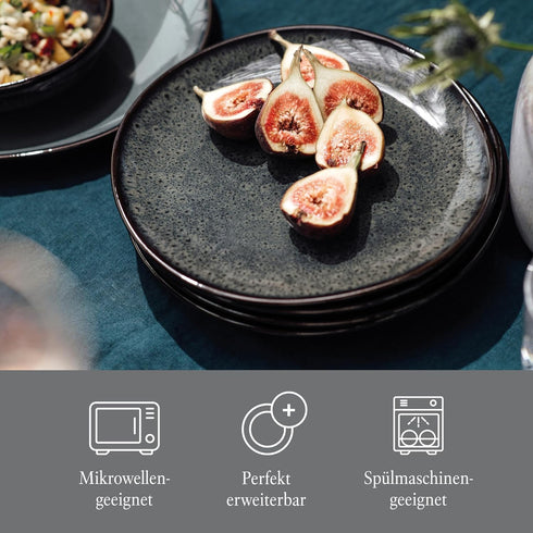 Lave gris Breakfast Plate