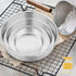 E-far Cake Pan Set of 3 (4 inch/6 inch/8 inch), Stainless Steel Round Layer Baking Pans for Tier Smash Cakes
