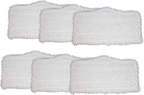 Shark Steam and Spray Mop Cleaning Pads - 6 pc for S3101, S3102, S3250, S3251, SK115, SK140, SK141