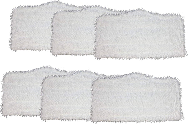 Shark Steam and Spray Mop Cleaning Pads - 6 pc for S3101, S3102, S3250, S3251, SK115, SK140, SK141