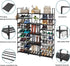 Caitlyn 9 50-55 Tiers Shoe Rack Storage Organizer Shoe Shelf Organizer for Entryway Holds Pairs Shoe and Boots