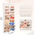 Lolalet Hair Claw Clip Organizer, 1 Pack Wall-Mounted Storage for Women, Beige