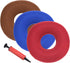 PATIKIL Portable Inflatable Seat Cushion, Donut Chair Pillow with Pump for Home, Office, and Car Use
