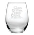 Funny Birthday Wine Glass Gift, 15 oz Glass of Wine, True Crime Theme for Detective Fans, High Quality Women's Gifts