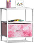 Sorbus 1 Drawer Shelf Storage Nightstand - Kids Bedside Furniture End Table