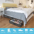 Closet, 32 Set 2 Under Bed Shoe Storage Organizer for Pairs Sturdy Underbed Shoe Storage Boxes Bins Container Foldable