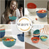 Sets,8 26 OZ,Microwave Wrova Wheat Straw Bowl PCS Unbreakable Cereal Bowl and Dishwasher Safe Bowls,Alternative Plastic