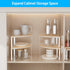 Countertop Set 2 Counter Corner Shelf Organizer - of Corner Shelves for Kitchen Cabinet Organizer, Spice Rack