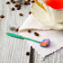 8 Pieces Flower Spoon Coffee Teaspoon Set - Stainless Steel Tableware - 8 Different Patterns (Rainbow Color)