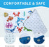 Tubozadi 40X16 Inch Baby Bath Mat for Tub Non Slip Kids Bathtub Mat Extra Long Toddler Bath Tub Shower Mat Anti Slip
