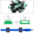 Hicarer 100 Pcs Adhesive Cable Clips Hooks for Outdoor String Lights, Wire Management Clips for Home Office