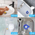 Iensen Silicone Bathtub Drain Stopper with Beach Scenery Print - Universal Tub Plug Cover, Beautiful Coral Reef Design