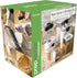 Set 6- Progressive ProKeeper Baker's Airtight Kitchen Storage Canister Container for Flour, Sugar & More, Keeps