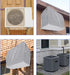 Air Conditioner Cover, Outdoor Rectangle Anti-Snow Waterproof for Home Use - Silver (Size: 37x15.7x28.7inch).