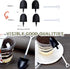 OaaXbbECco Cute Mini Shovel Shape Disposable Plastic Dessert Spoons, 100 Black & White Model 2
