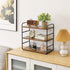 3-Tier Counter Countertop Counter TWJ001H IBUYKE Bathroom Organizer, Tray Storage Shelf, Kitchen Spice Rack Standing
