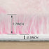5 ft Pink Fluffy Round Rugs for Girls Bedroom,Plush Circle Area Rugs for Living Room Cute Shaggy Circular Carpet Furry