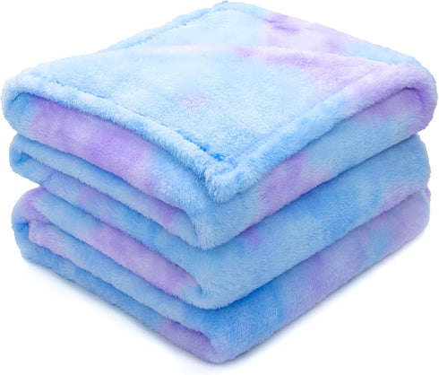 Soft Fleece Throw Blanket, Kids Warm Soft Fuzzy Blankets for Bed