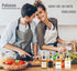 2 Pack Pafusen Auto Flip Olive Oil Dispenser Spout, Liquor Pour Spout, Oil Dispenser Top, Easily Turn Your Bottles into