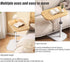 360 Pedestal Adjustable c Table for Small SpacesC Shaped End Table Desktop can Turn and The Height of The Sofa Small TV