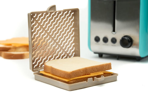 Toaster Grilled Cheese - Made quickly, No messy frying pan ! Enjoy !