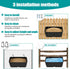 Bi fujian Feeders,5 Quart*2 Pack,Feeder Chicken Feeder Waterer,Hanging Goat Trough for Sheep Duck Poultry Dog, Fence