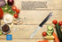 SMI 6 Pcs Paring Knife Set, Serrated Solingen Germany Vegetable and Fruit Kitchen Knives, Multi Color