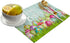 Artwork Store Easter Placemats Set of 6, Cotton Linen Heat Resistant Table Mats for Holiday Dining Decor